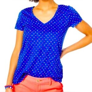 Lilly Pulitzer Etta V Neck Tshirt